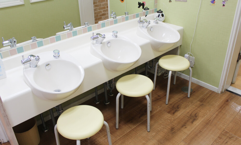 第1診療室（ブラッシングコーナー）