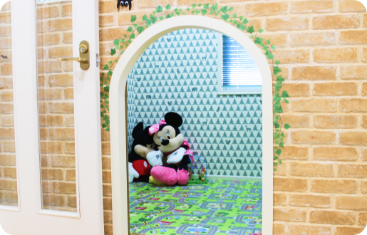 お子様の治療の様子